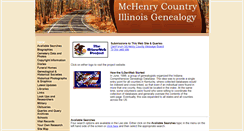 Desktop Screenshot of mchenry.genwebsite.org