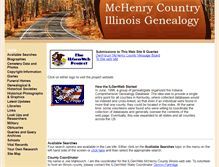 Tablet Screenshot of mchenry.genwebsite.org