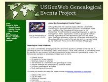 Tablet Screenshot of genevents.genwebsite.org